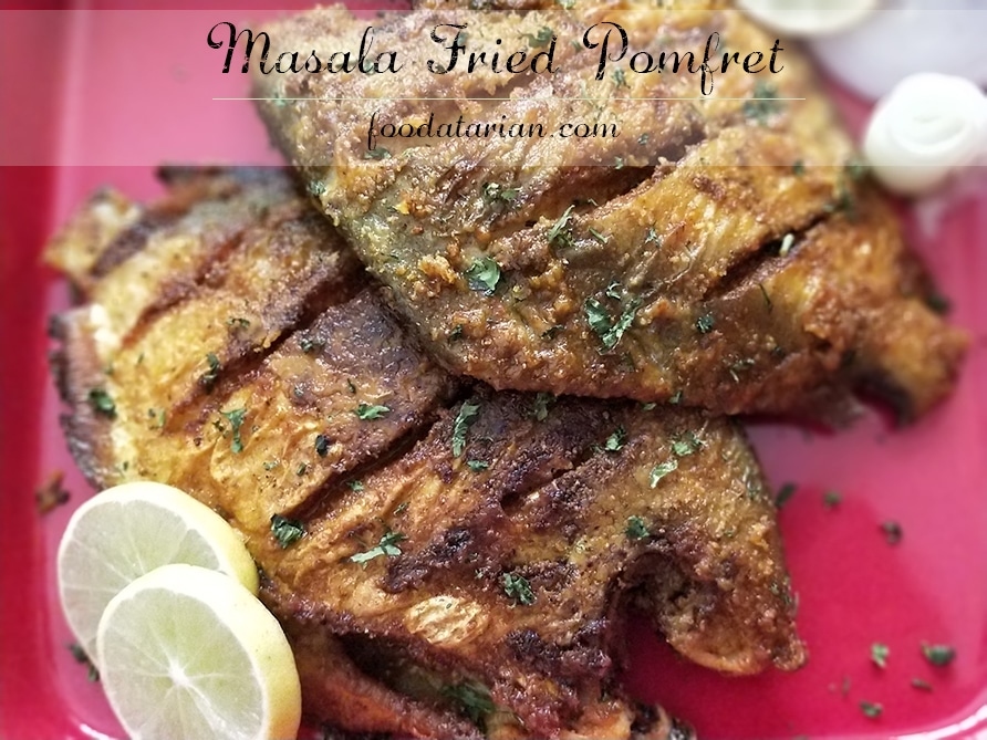 Spicy Pomfret Fry – Masala Fish Fry